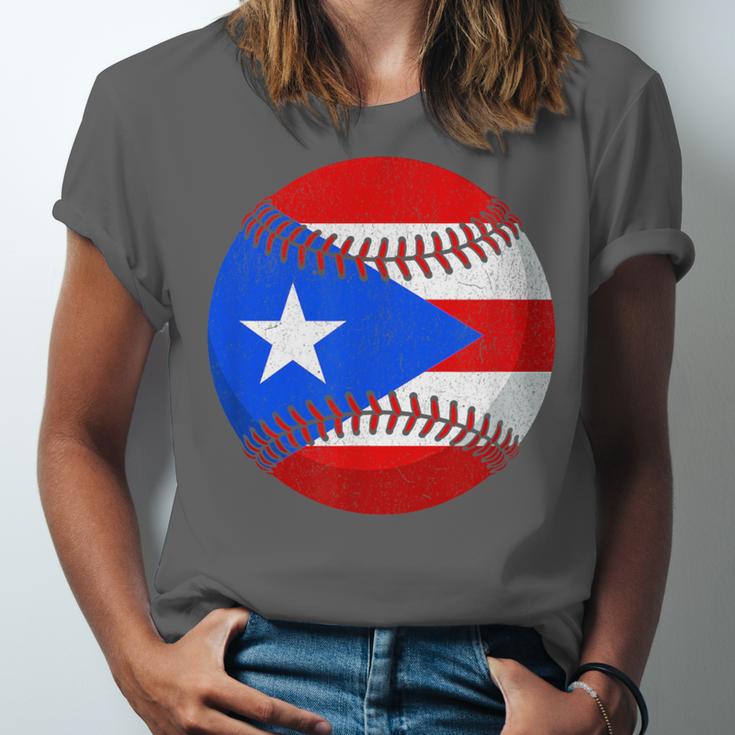 Puerto Rico Baseball Flag Boricua Beisbol Fan Gear Unisex Jersey T-Shirt Puerto Rico Baseball Flag Boricua Beisbol Fan Gear Unisex Jersey T-Shirt