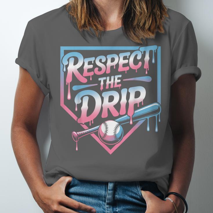 Respect The Drip Baseball Player Unisex Jersey T-Shirt Respect The Drip Baseball Player Unisex Jersey T-Shirt
