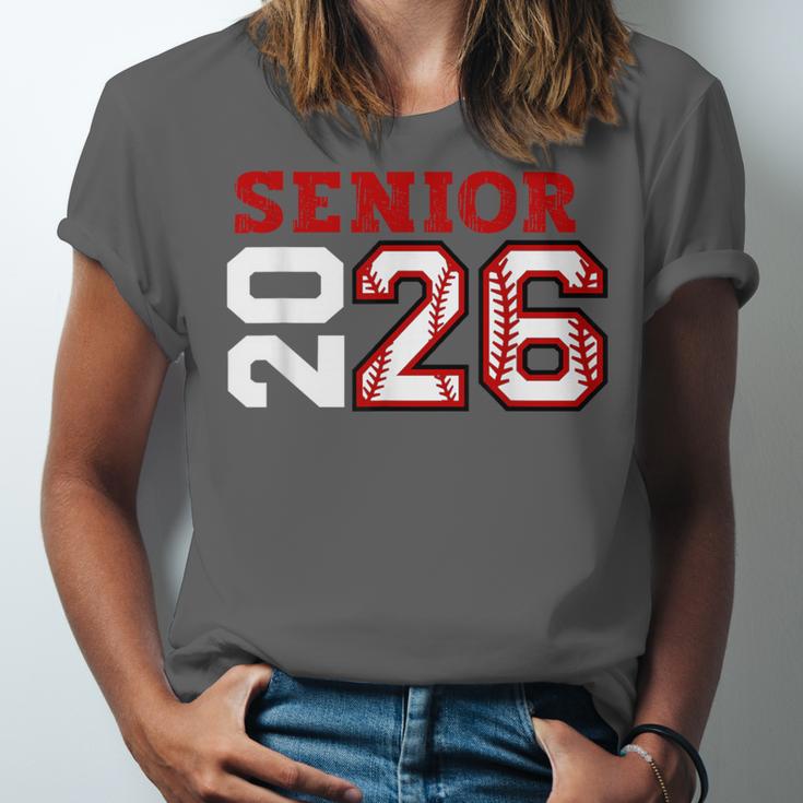Senior Night Class Of 2026 Baseball Seniors Matching Team Unisex Jersey T-Shirt