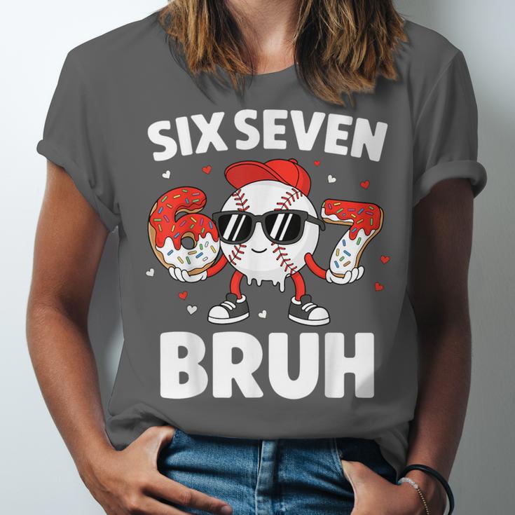 Six Seven Bruh Valentines Baseball Kids 67 Valentine Boys Unisex Jersey T-Shirt Six Seven Bruh Valentines Baseball Kids 67 Valentine Boys Unisex Jersey T-Shirt