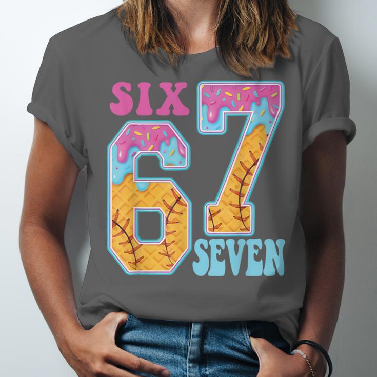 Six Seven Drip Baseball Player Number 67 Or 67th Birthday Unisex Jersey T-Shirt Six Seven Drip Baseball Player Number 67 Or 67th Birthday Unisex Jersey T-Shirt