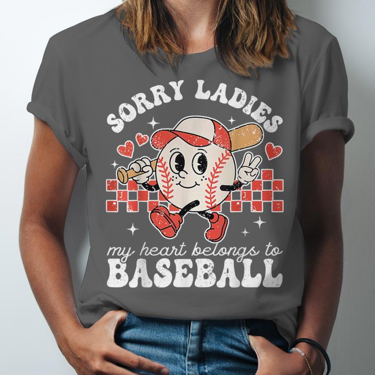 Sorry Ladies My Heart Belongs To Baseball Boy Kids Unisex Jersey T-Shirt Sorry Ladies My Heart Belongs To Baseball Boy Kids Unisex Jersey T-Shirt