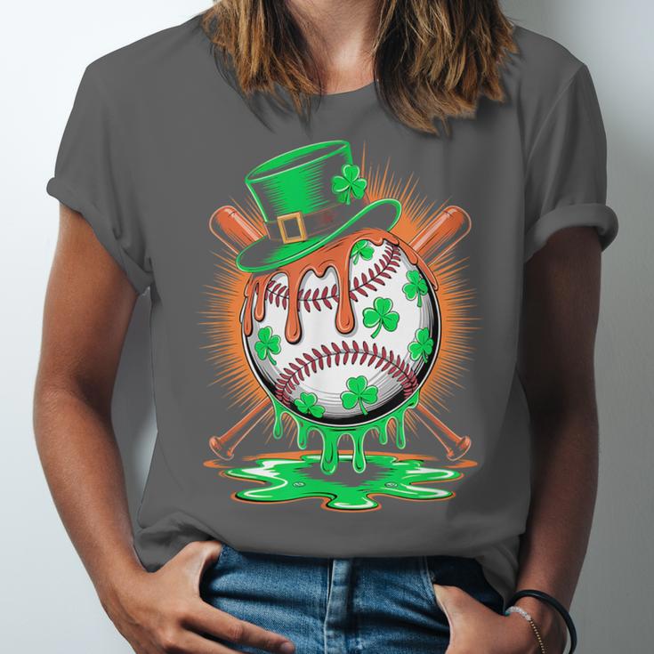 St Patrick Day Baseball Drip Ice Cream Kids Boys Men Unisex Jersey T-Shirt St Patrick Day Baseball Drip Ice Cream Kids Boys Men Unisex Jersey T-Shirt