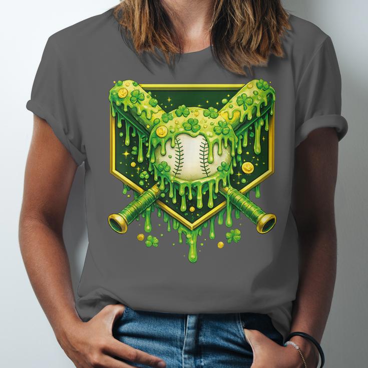 St Patrick's Day Baseball Boys Ice Cream Drip Youth Kids Unisex Jersey T-Shirt St Patrick's Day Baseball Boys Ice Cream Drip Youth Kids Unisex Jersey T-Shirt
