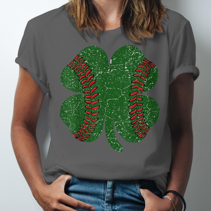 St Patricks Day Shamrock Baseball Saint Paddy's Unisex Jersey T-Shirt St Patricks Day Shamrock Baseball Saint Paddy's Unisex Jersey T-Shirt