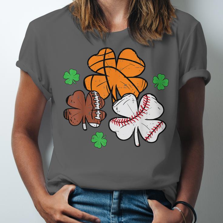 St Patricks Day Shamrock Basketball Baseball Men Boys Kids Unisex Jersey T-Shirt St Patricks Day Shamrock Basketball Baseball Men Boys Kids Unisex Jersey T-Shirt