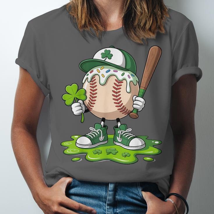 Toddler Baseball Drip Ice Cream Boys Kids St Patricks Day Unisex Jersey T-Shirt Toddler Baseball Drip Ice Cream Boys Kids St Patricks Day Unisex Jersey T-Shirt