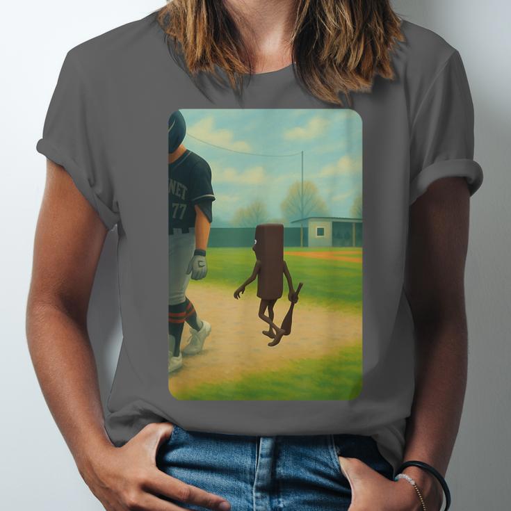 Tung Tung Tung Sahur Baseball Meme Unisex Jersey T-Shirt Tung Tung Tung Sahur Baseball Meme Unisex Jersey T-Shirt
