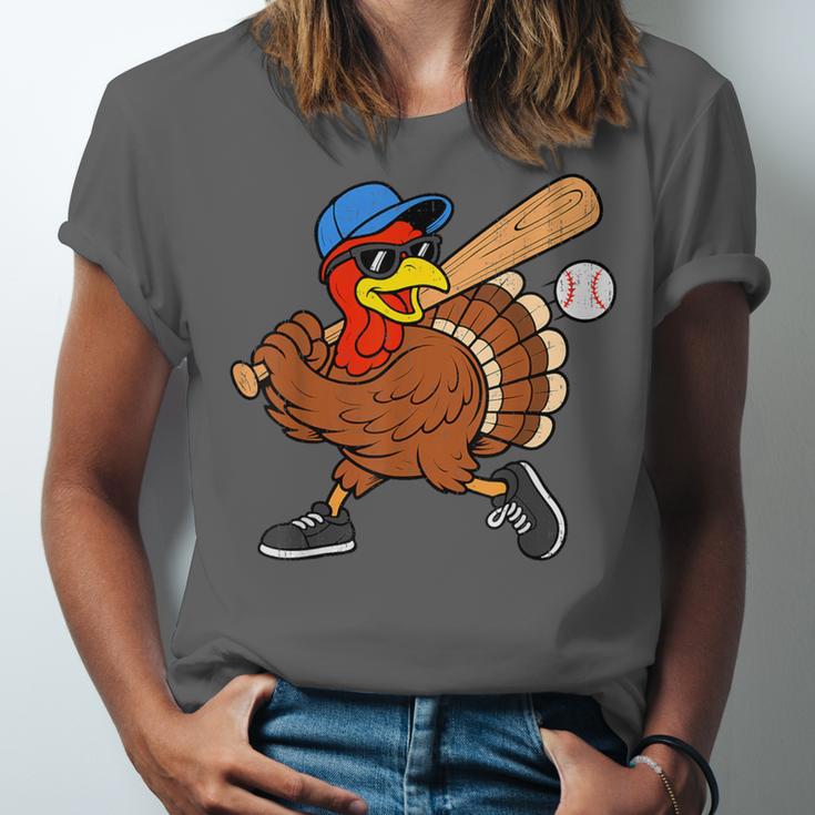 Turkey Baseball Thanksgiving Sports Humor Men Boy Kids Unisex Jersey T-Shirt Turkey Baseball Thanksgiving Sports Humor Men Boy Kids Unisex Jersey T-Shirt