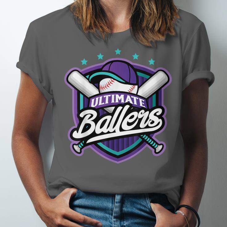 Ultimate Ballers Baseball Unisex Jersey T-Shirt Ultimate Ballers Baseball Unisex Jersey T-Shirt