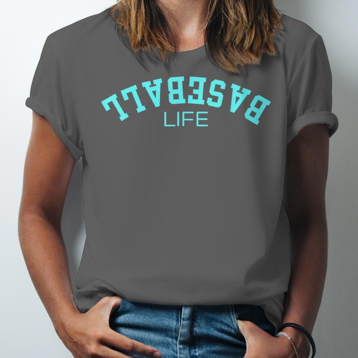 Upside Down Baseball Life Game Day Boys Girls Youth Unisex Jersey T-Shirt Upside Down Baseball Life Game Day Boys Girls Youth Unisex Jersey T-Shirt