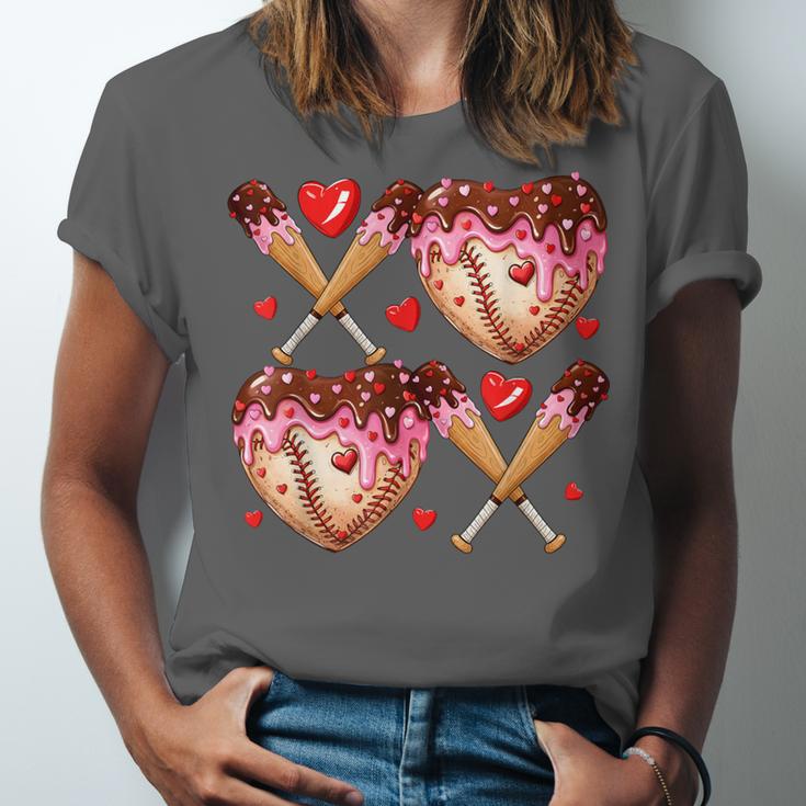 Valentines Day Drip Heart Baseball XOXO Boys Kids Men Sport Unisex Jersey T-Shirt Valentines Day Drip Heart Baseball XOXO Boys Kids Men Sport Unisex Jersey T-Shirt