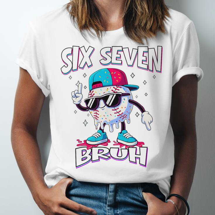 67 Meme Six Seven Baseball Ice Cream Drip Girls Boys Premium Tri-Blend Unisex Jersey T-Shirt 67 Meme Six Seven Baseball Ice Cream Drip Girls Boys Premium Tri-Blend Unisex Jersey T-Shirt