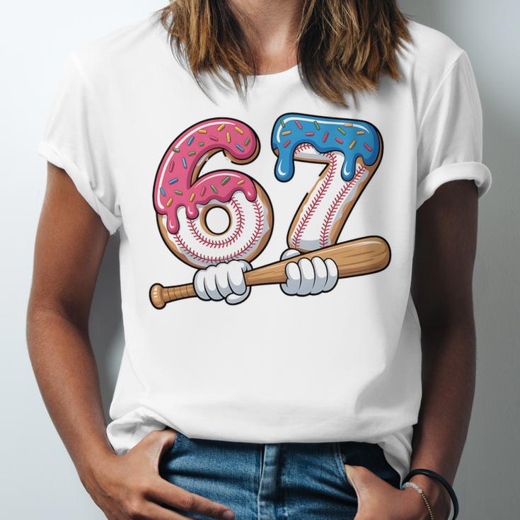 Baseball 67 Kids Ice Cream Drip Six Seven Youth Boys Unisex Jersey T-Shirt Baseball 67 Kids Ice Cream Drip Six Seven Youth Boys Unisex Jersey T-Shirt