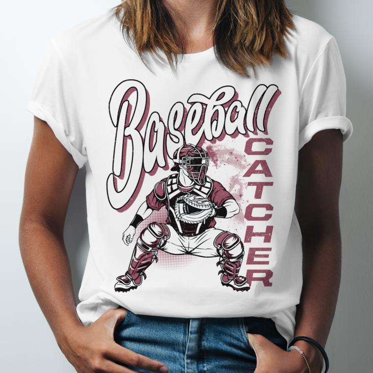 Baseball Catcher Gear Home Plate Unisex Jersey T-Shirt