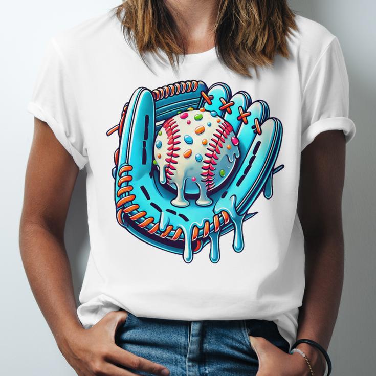 Baseball Drip Ice Cream Sprinkles Baseball Player Premium Tri-Blend Unisex Jersey T-Shirt Baseball Drip Ice Cream Sprinkles Baseball Player Premium Tri-Blend Unisex Jersey T-Shirt