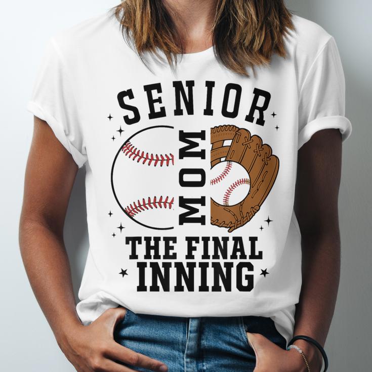 Baseball Senior Mom 2026 The Final Inning Unisex Jersey T-Shirt Baseball Senior Mom 2026 The Final Inning Unisex Jersey T-Shirt