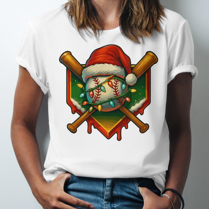 Baseball Xmas Christmas Baseball Ice Cream Drip Boys Unisex Jersey T-Shirt Baseball Xmas Christmas Baseball Ice Cream Drip Boys Unisex Jersey T-Shirt