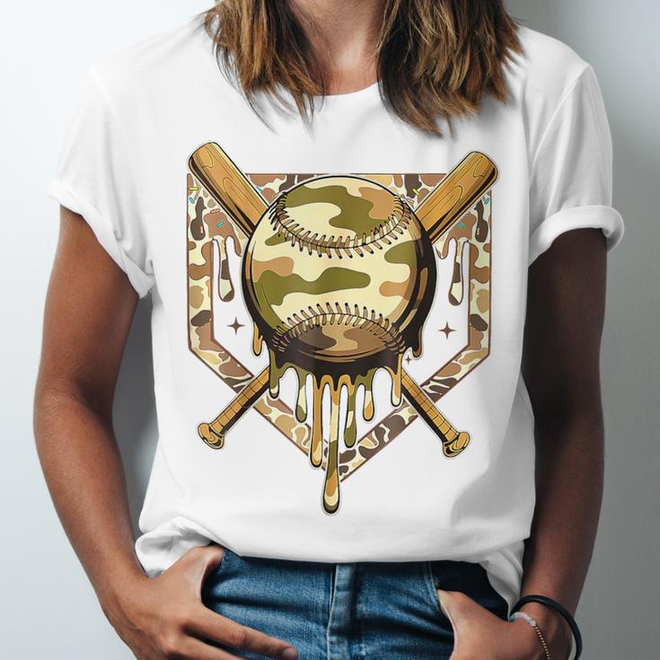 Camo Baseball Dripping Military Camouflage Sports Men Boy Unisex Jersey T-Shirt Camo Baseball Dripping Military Camouflage Sports Men Boy Unisex Jersey T-Shirt