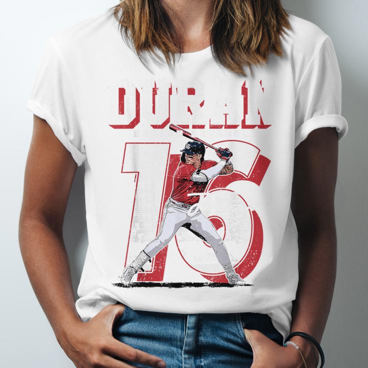 Jarren Duran Boston MLB Baseball Players MLBJDU201M Unisex Jersey T-Shirt Jarren Duran Boston MLB Baseball Players MLBJDU201M Unisex Jersey T-Shirt