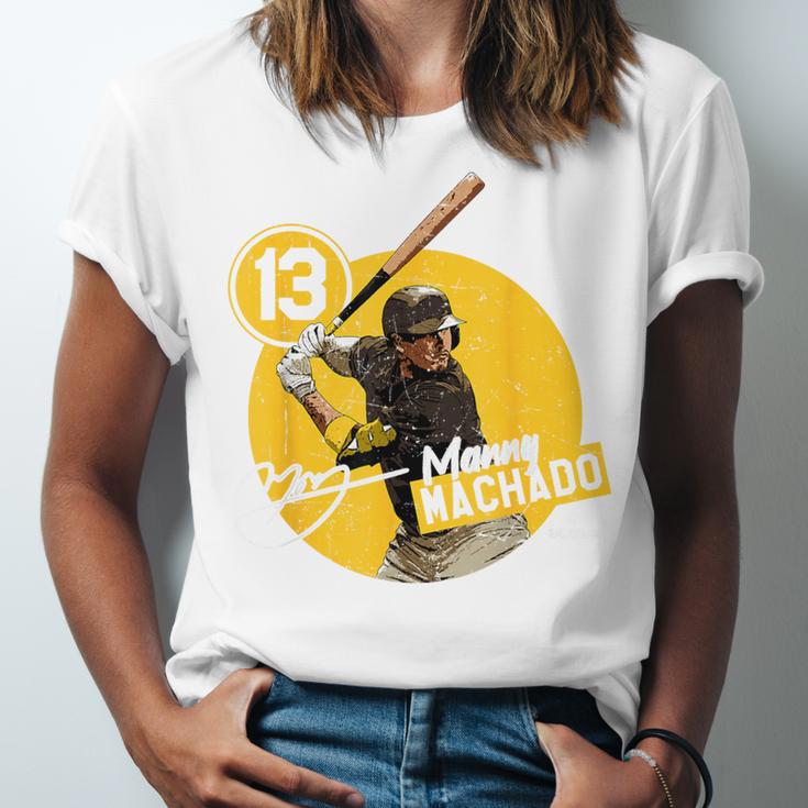Manny Machado San Diego MLB Baseball Players MLBMAC4056 Unisex Jersey T-Shirt Manny Machado San Diego MLB Baseball Players MLBMAC4056 Unisex Jersey T-Shirt