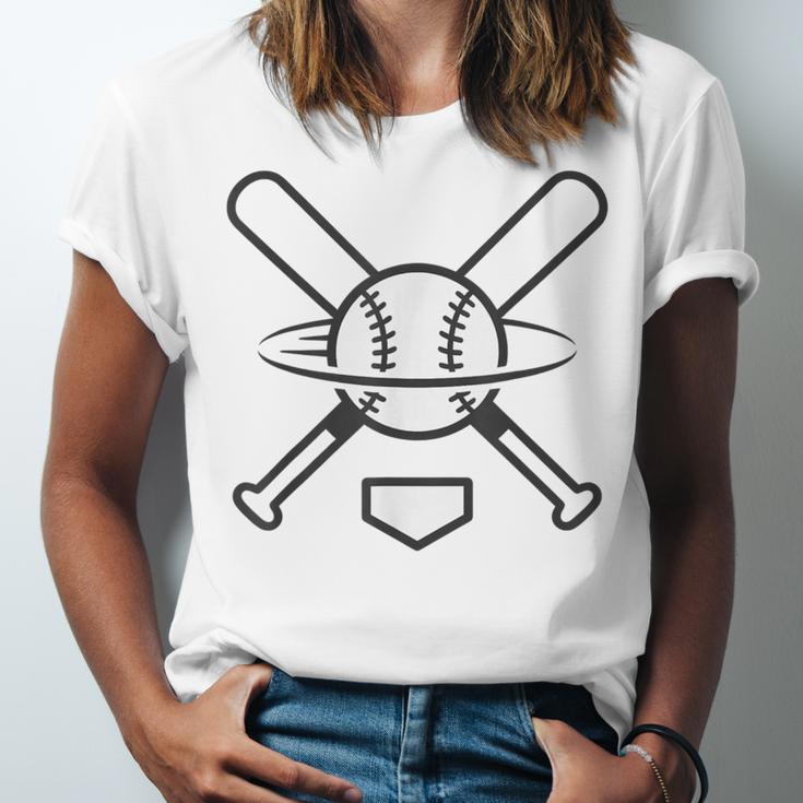 Minimalist Baseball Clean Sports Graphic Tee For Fan Players Unisex Jersey T-Shirt Minimalist Baseball Clean Sports Graphic Tee For Fan Players Unisex Jersey T-Shirt