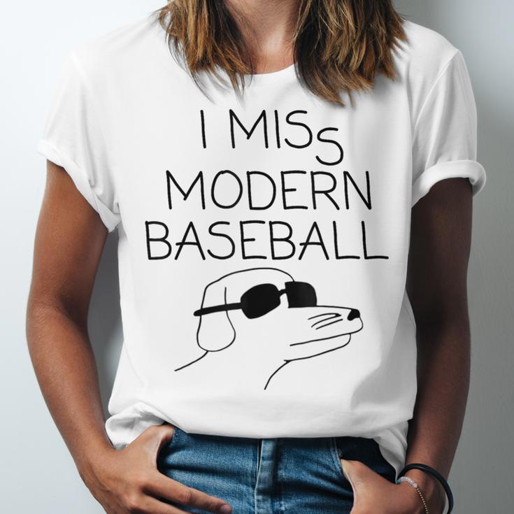 I Miss Modern Baseball Vintage Baseball Meme Tee Unisex Jersey T-Shirt I Miss Modern Baseball Vintage Baseball Meme Tee Unisex Jersey T-Shirt