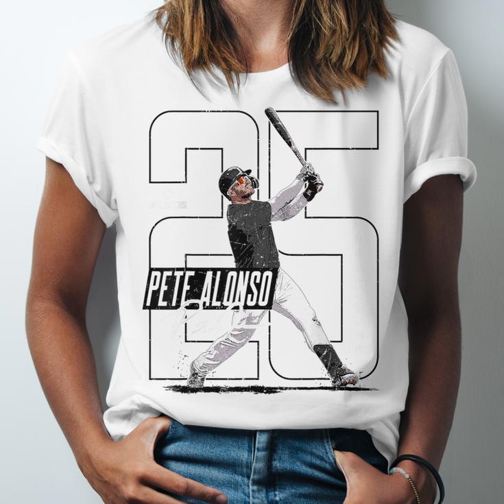 Pete Alonso Baltimore Baseball Players MLBPAL203M Unisex Jersey T-Shirt Pete Alonso Baltimore Baseball Players MLBPAL203M Unisex Jersey T-Shirt