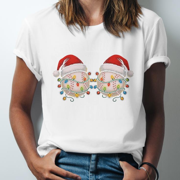 Stop Staring At My Balls Comedy Christmas Baseball Unisex Jersey T-Shirt Stop Staring At My Balls Comedy Christmas Baseball Unisex Jersey T-Shirt