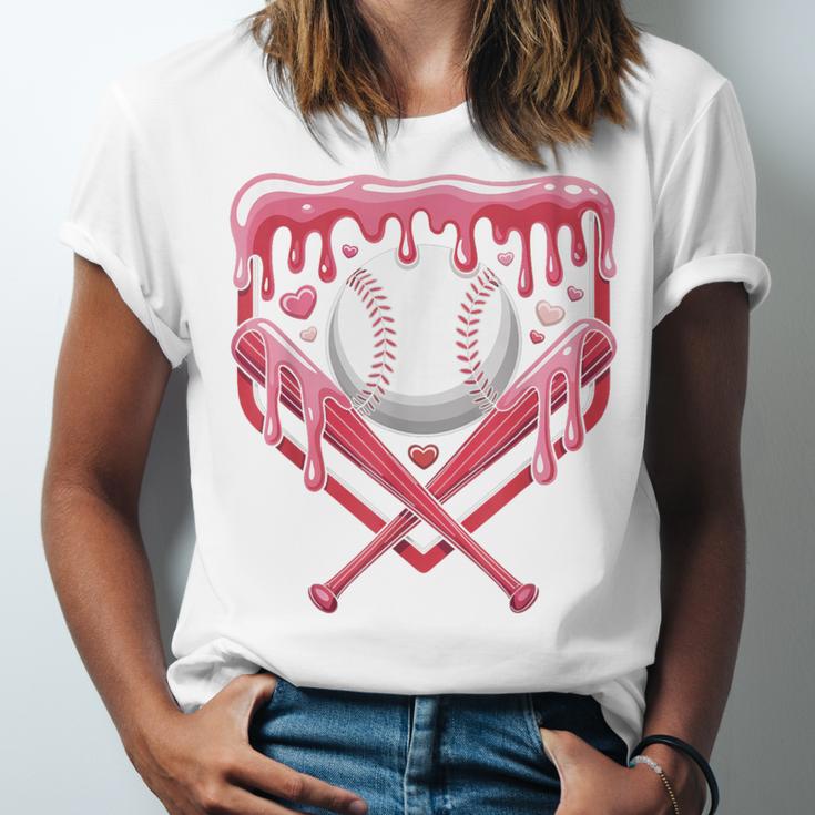 Valentines Baseball Boys Ice Cream Drip Heart Youth Kids Unisex Jersey T-Shirt Valentines Baseball Boys Ice Cream Drip Heart Youth Kids Unisex Jersey T-Shirt