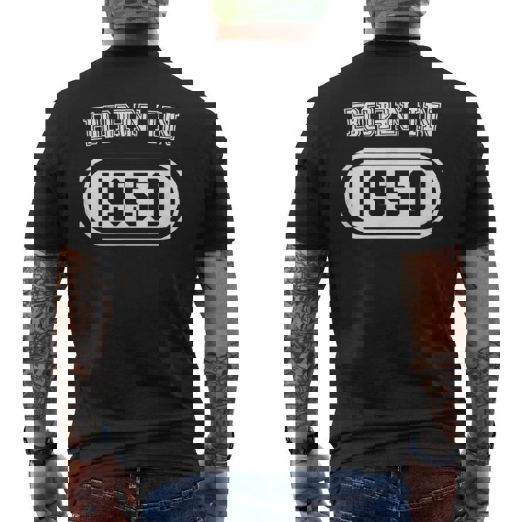 1950年生まれ メンズTシャツ バックプリント