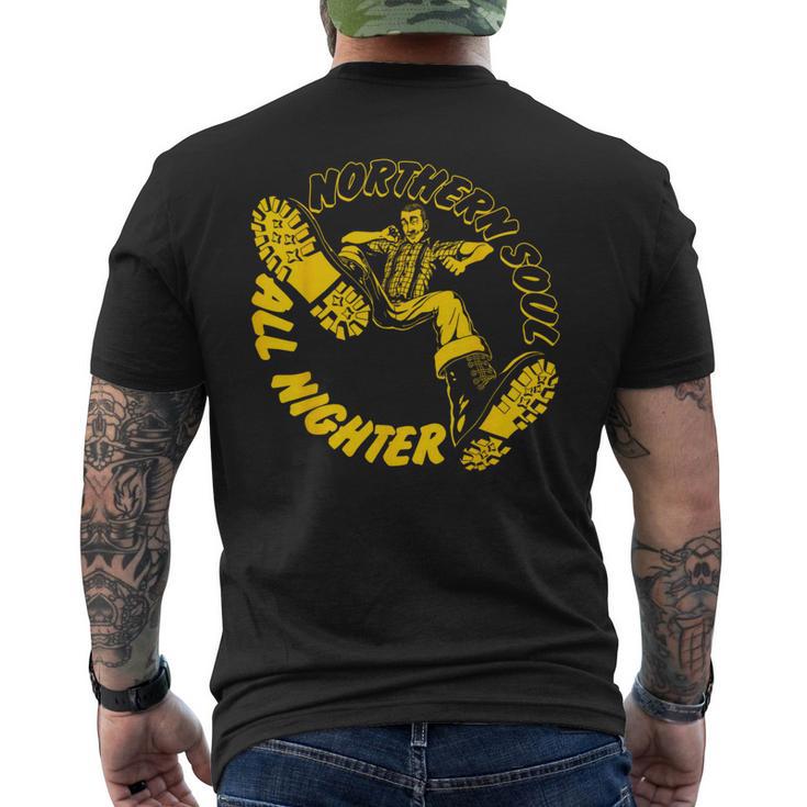 1960'S Mod Northernoul All Nighter Bootboyoulboyka Man メンズTシャツ バックプリント