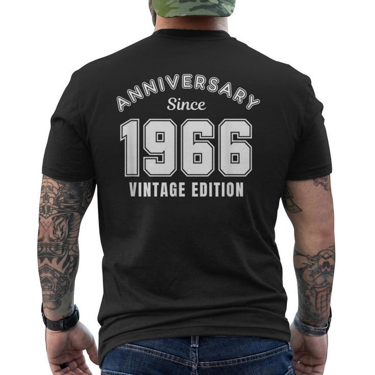 1966年記念 誕生日 還暦祝い 西暦1966年 昭和41年お祝い メンズTシャツ バックプリント