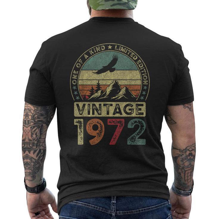 1972年ヴィンテージ、限定版、54歳の誕生日、54歳 メンズTシャツ バックプリント