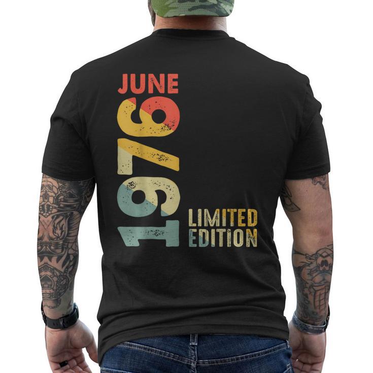 1976 限定版 1976年6月 レトロ 1976 ヴィンテージ 1976 メンズTシャツ バックプリント