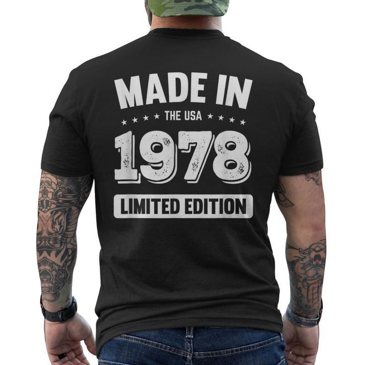 40歳の誕生日ギフトtシャツ Made In 1978 1978 シャツ メンズTシャツ バックプリント