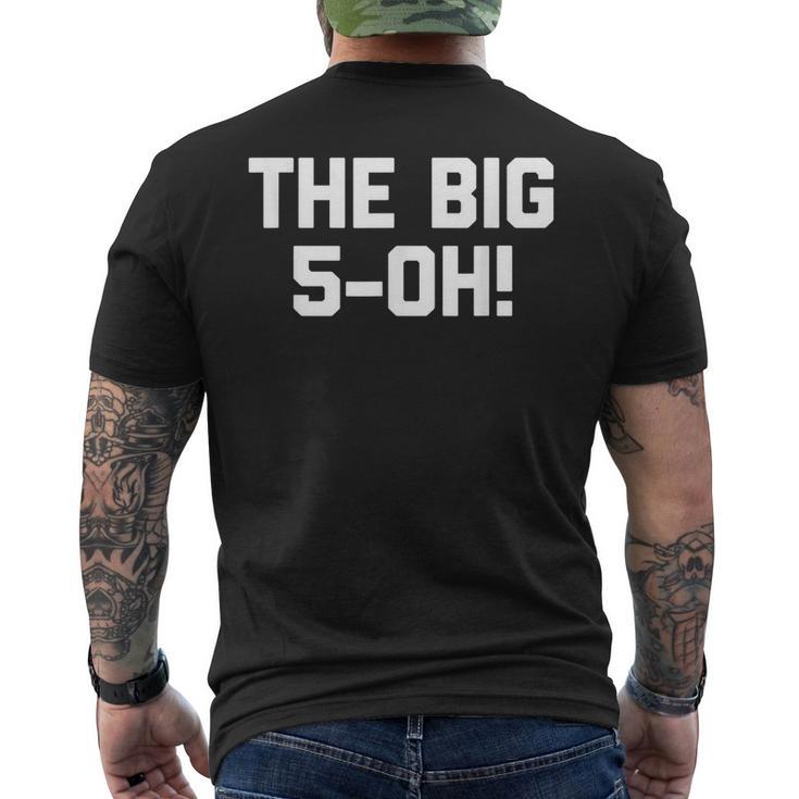 50歳の誕生日シャツ メンズTシャツ バックプリント
