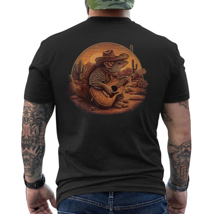Armadillo ウェスタンカウボーイシャツ メンズ レディース カントリーミュージック メンズTシャツ バックプリント