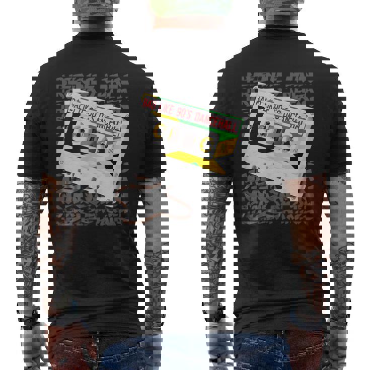 Bad Like 90'S Dancehall レゲエ ダンスホール ロックステディ ジャマイカ メンズTシャツ バックプリント