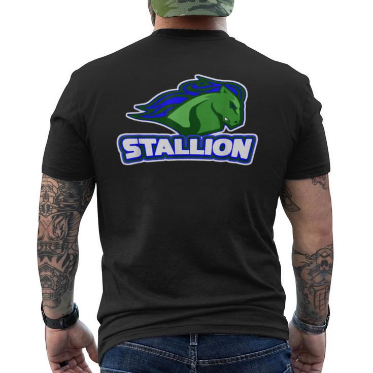 Bdsm ポニープレイスタリオンウェア 人間のペットプレイ フェティッシュ プライド メンズTシャツ バックプリント