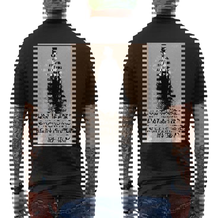 Billy The Kid 引用句付き メンズTシャツ バックプリント