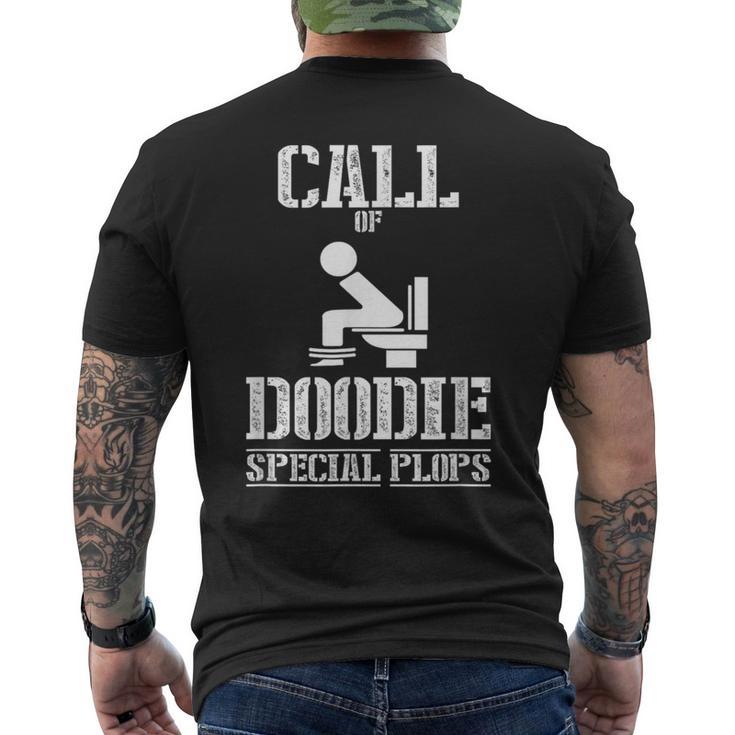 Call Of Doodiepecial Plops デューティーtシャツ メンズTシャツ バックプリント