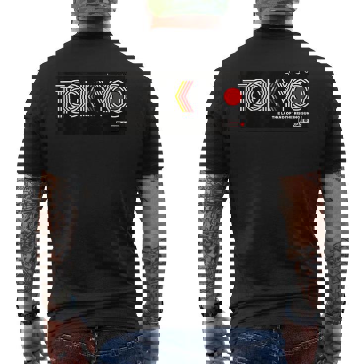 Cool Tokyo Japan Outfit Illustration Graphic Cool s メンズTシャツ バックプリント