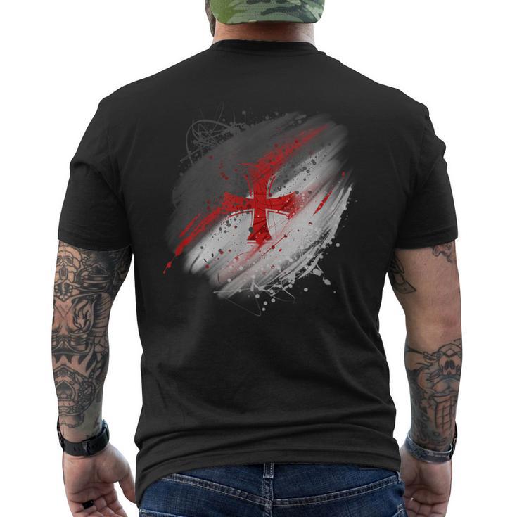 Croix De Chevalier Templier Croisades T-shirt imprimé au dos