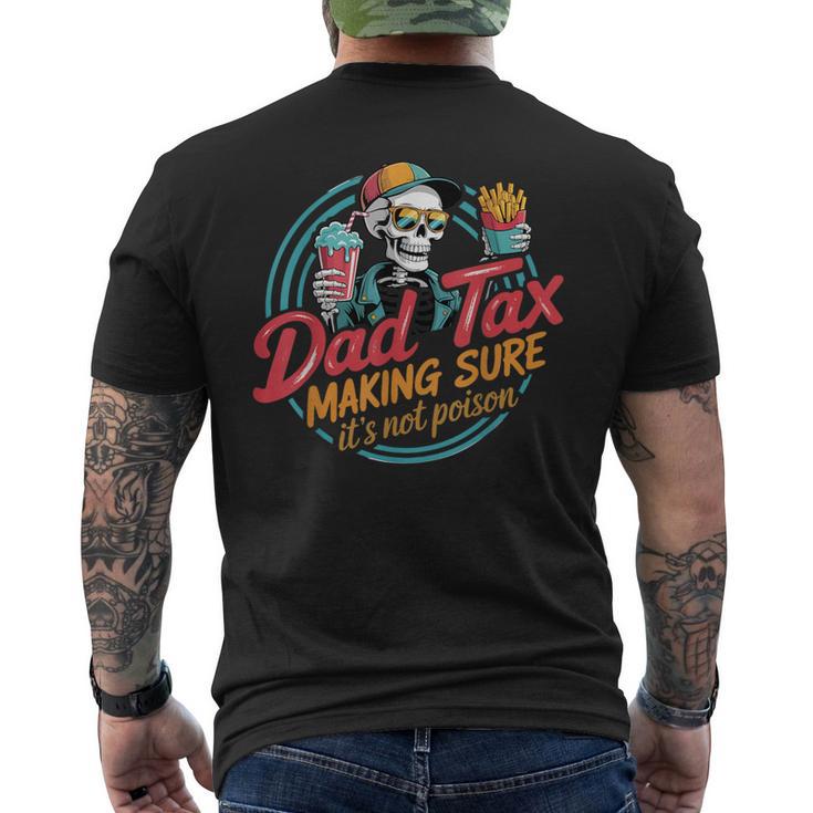 Dad Tax For メンズTシャツ バックプリント