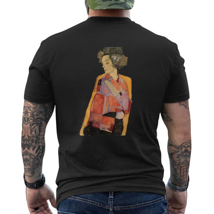 The Daydreamer ゲルティ・シーレ By エゴン・シーレ 1911 メンズTシャツ バックプリント