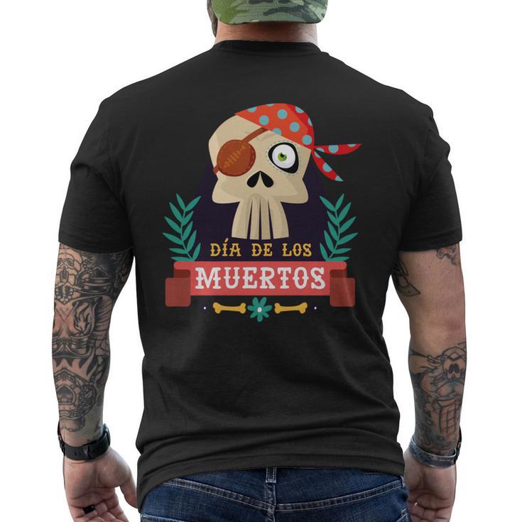 Dia De Los Muertos Piratekull Day Of Dead ギフト 長袖tシャツ メンズTシャツ バックプリント