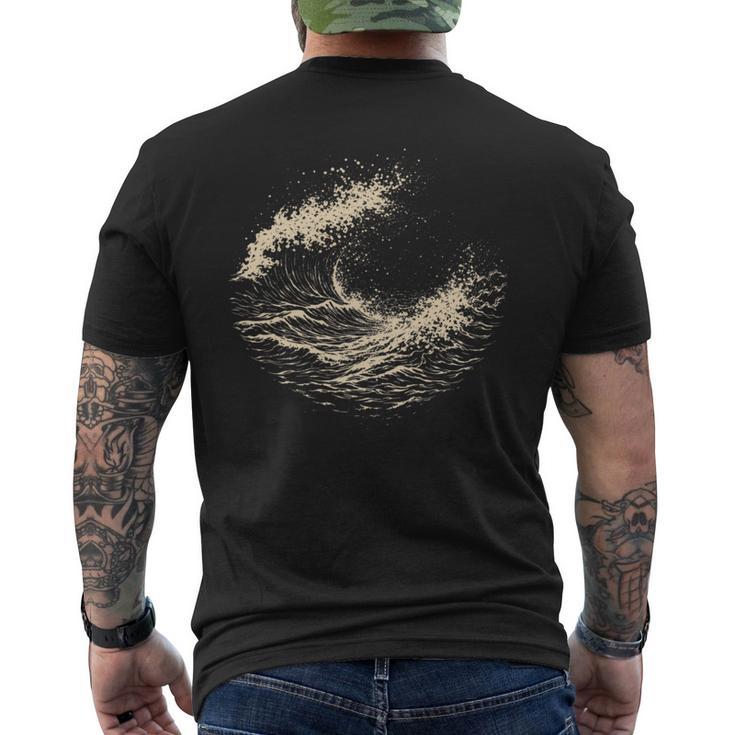 Dissolve Into Whole メンズTシャツ バックプリント