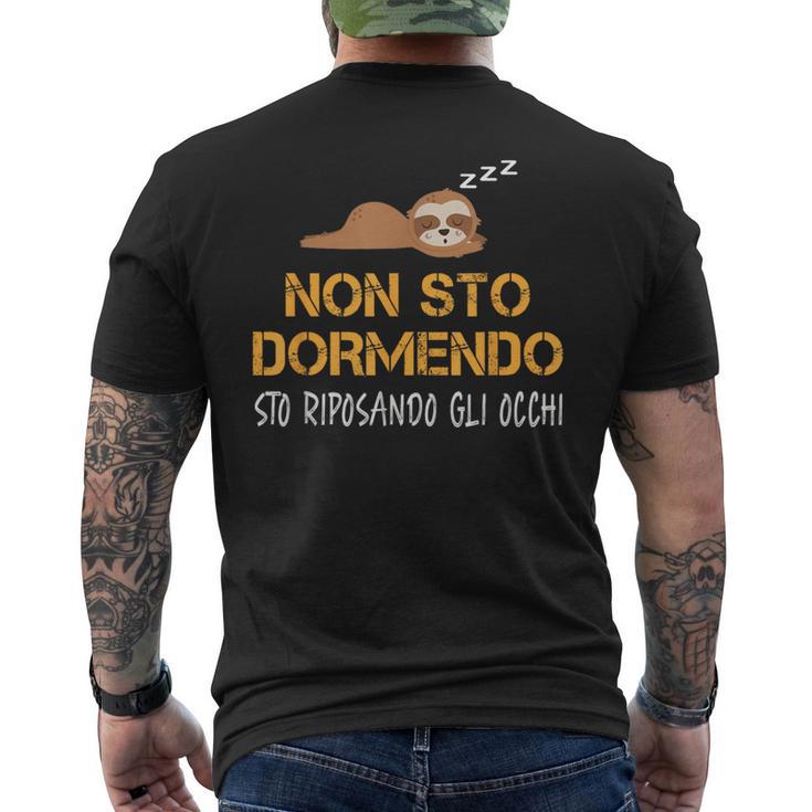 Divertente Regalo Per La Festa Del Papà Per Papà E Nonno T-shirt da uomo con stampa posteriore