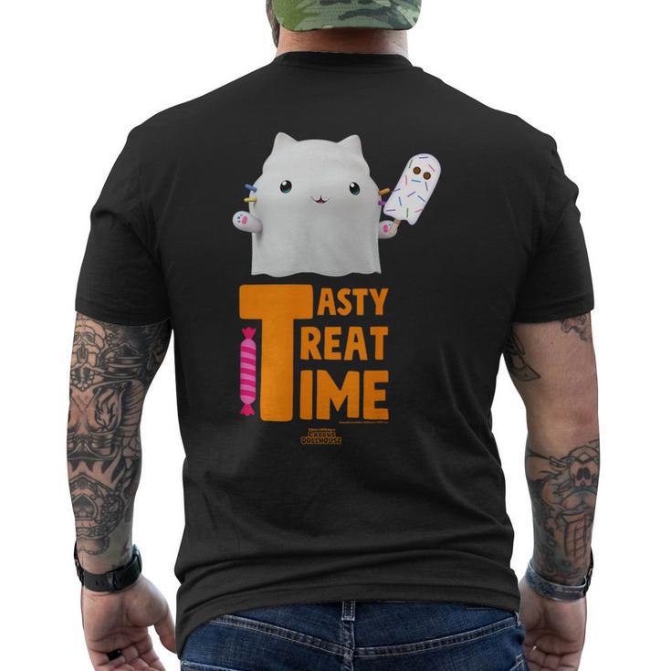 Dreamworks ギャビーのドールハウス Cakey Tasty Treat Time Ghost メンズTシャツ バックプリント